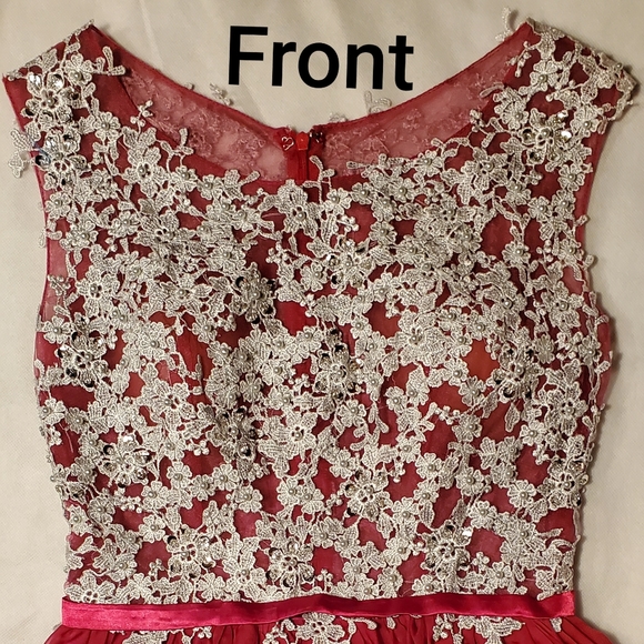 New Fushia Long Dress - Picture 5 of 6